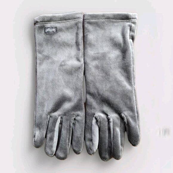 Sprigs Gloves Womens Velvet Perfect Fit Texting Chocolate Brown - Picture 2 of 7